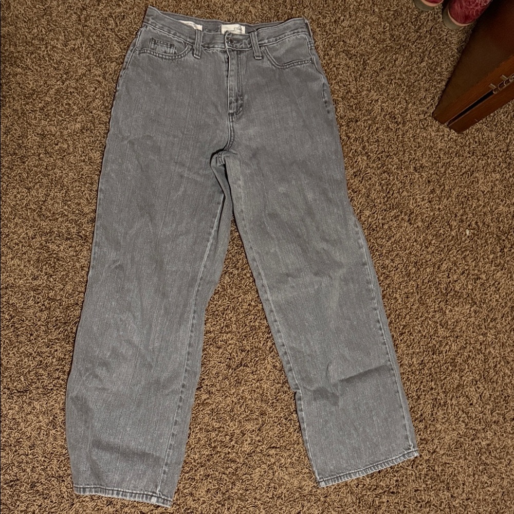 Charcoal Denim Pants